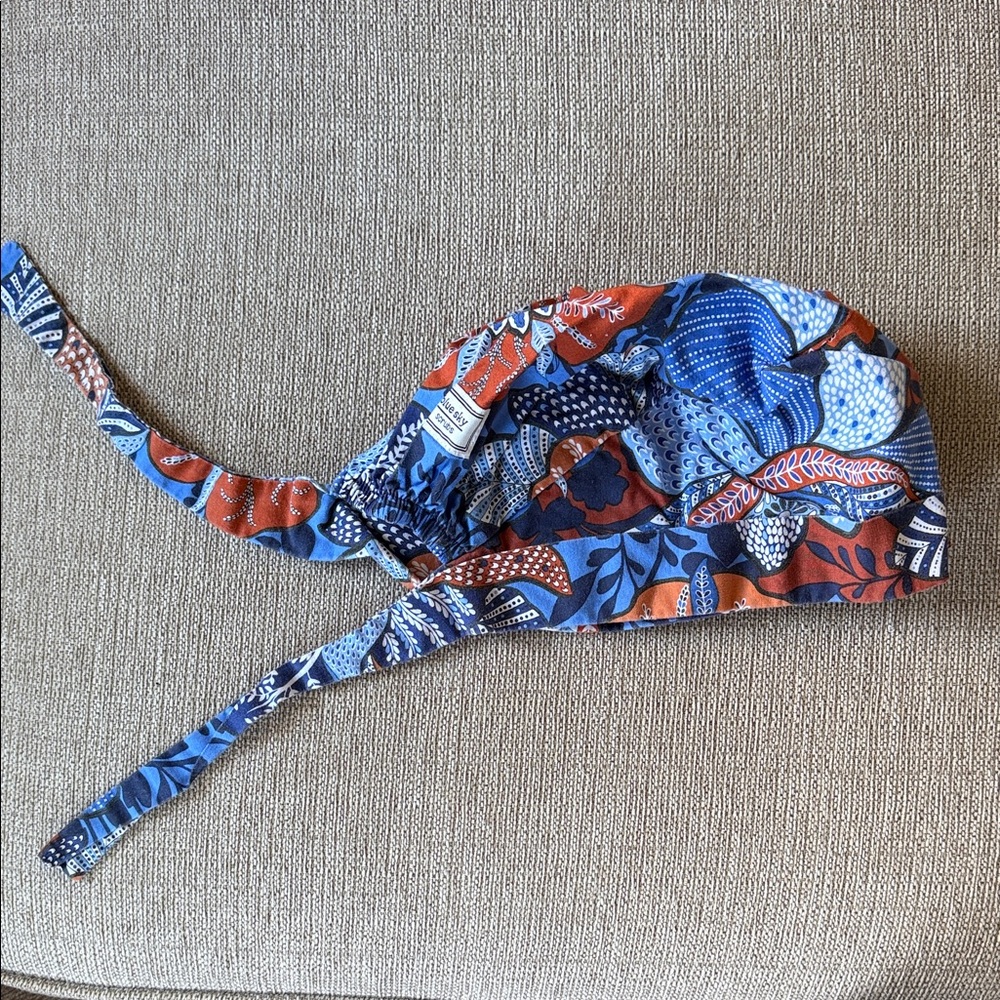 Blue Sky Multicolor Pixie scrub cap